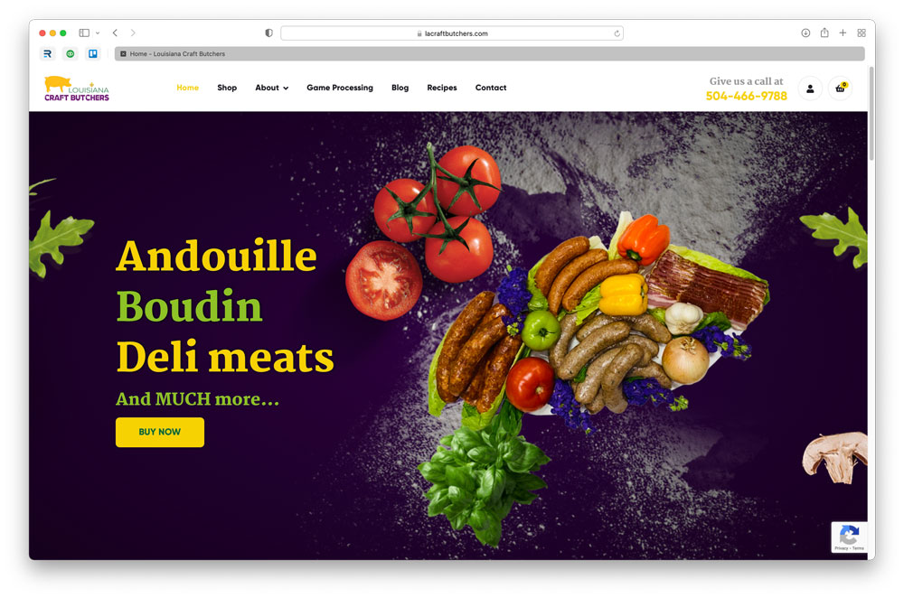 LA Craft Butchers website