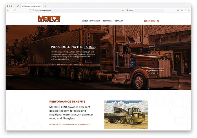 METTON America website screenshot
