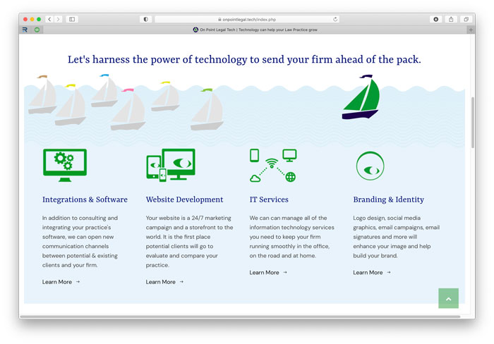 On Point Legal website