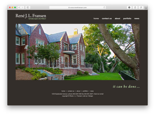 Rene Fransen website